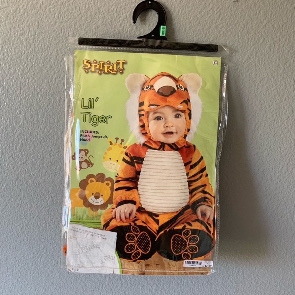 12-18 Month Baby Tiger Halloween Costume